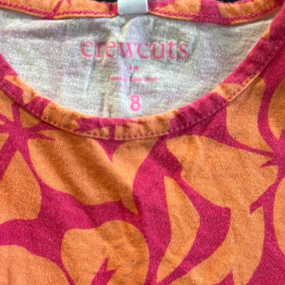 Crewcuts Pink and Orange Sleeveless Sundress - Picture 2 of 3